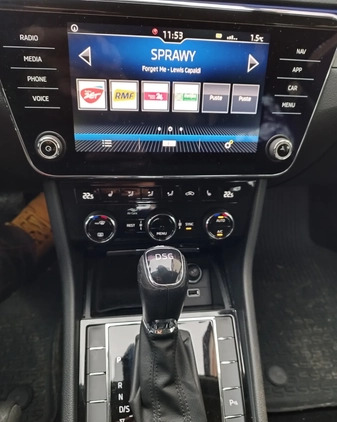 Skoda Superb cena 82500 przebieg: 154745, rok produkcji 2018 z Częstochowa małe 301